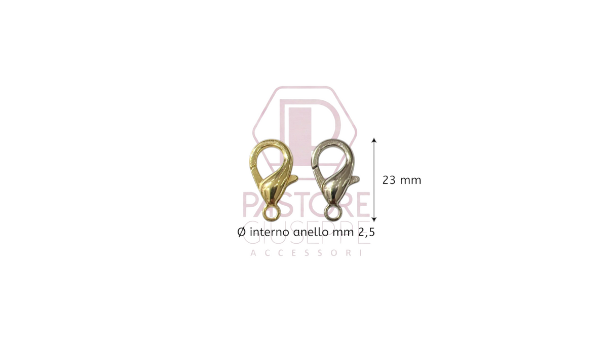 Moschettone bijoux art 0023 2,5 mm