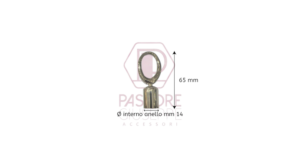 Moschettone a bocciolo art 0237 14 mm