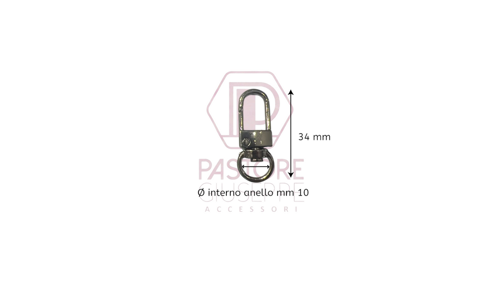 Moschettone art 276 mm 10