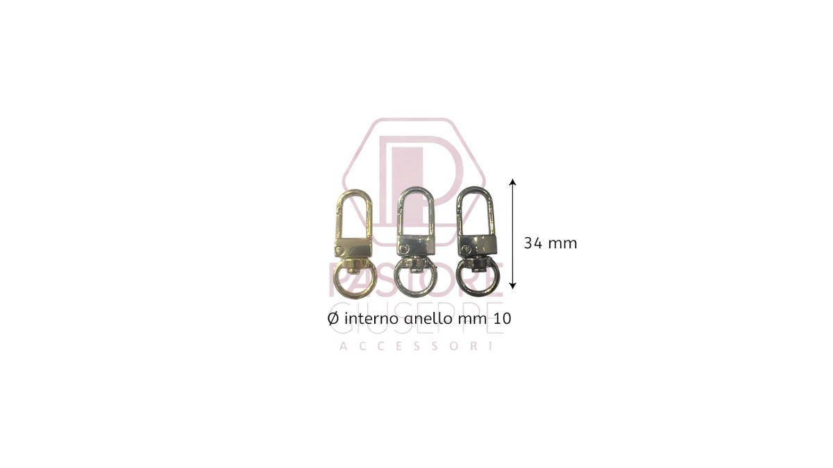 Moschettone art 276 mm 10