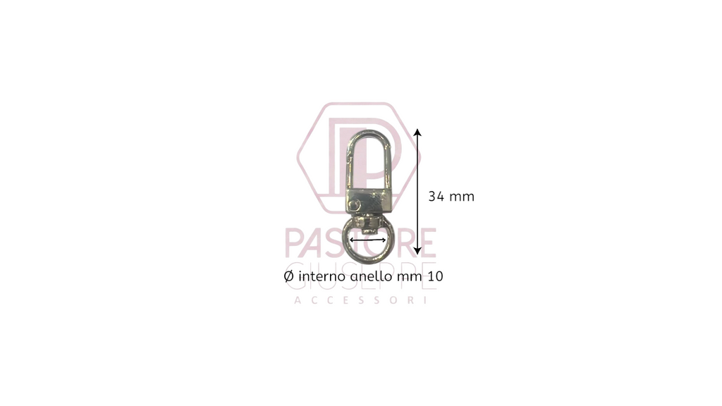 Moschettone art 276 mm 10