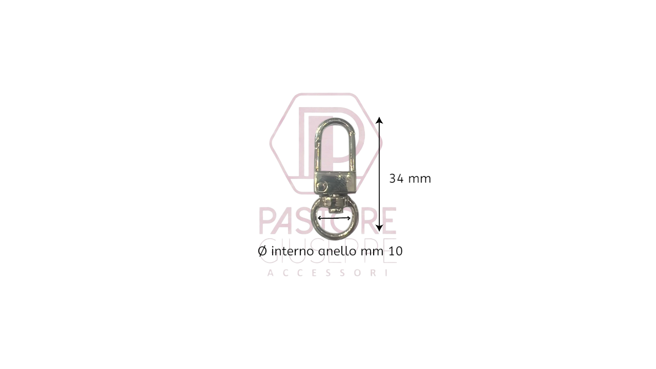 Moschettone art 276 mm 10