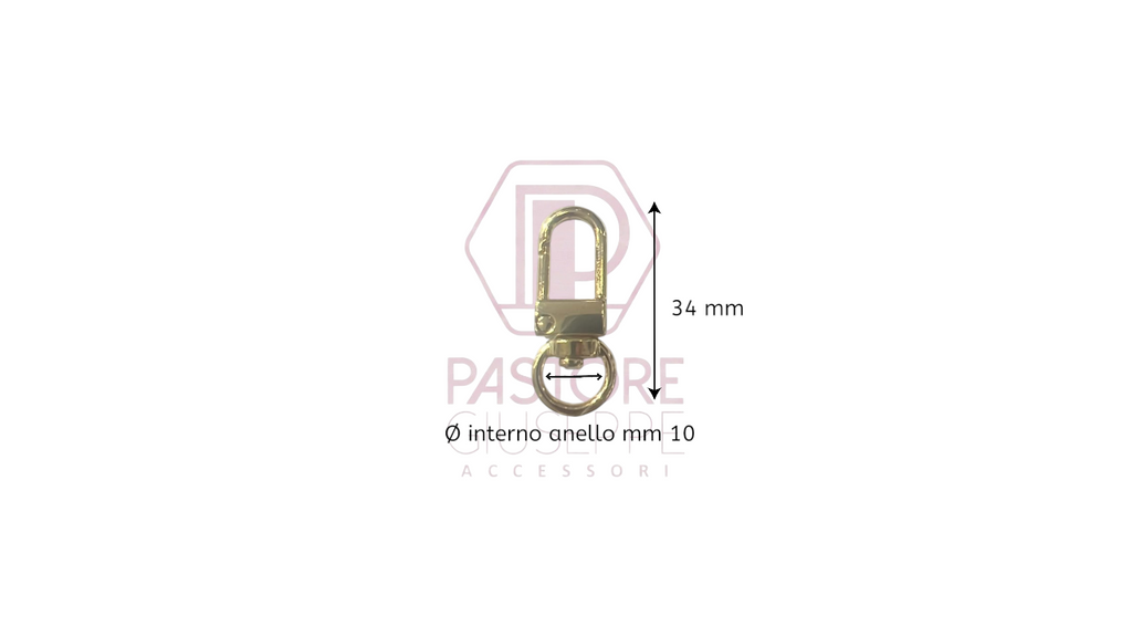 Moschettone art 276 mm 10