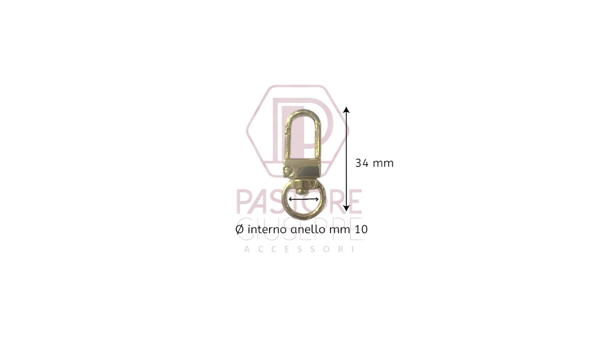 Moschettone art 276 mm 10