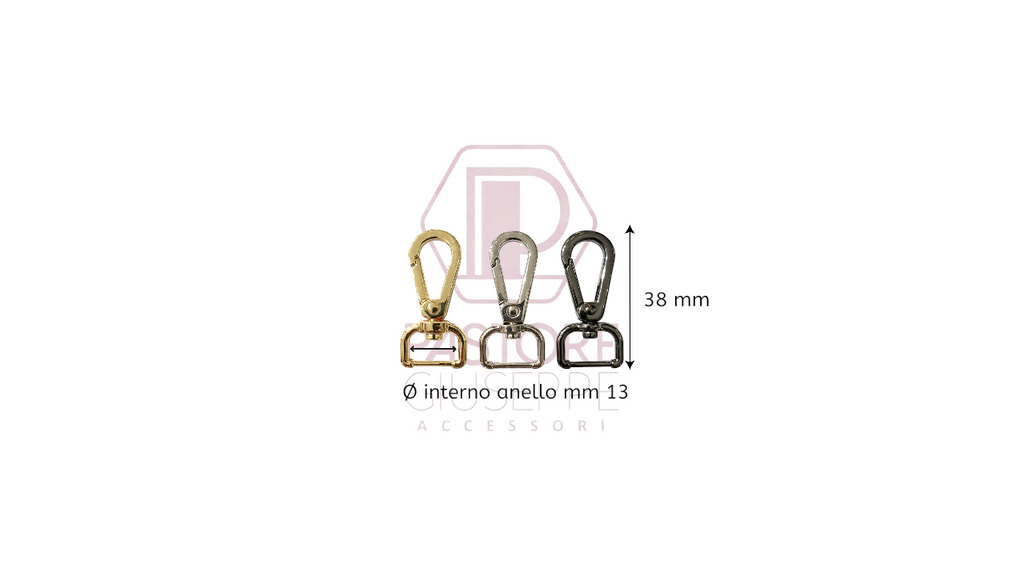 Moschettone art 300009 13 mm