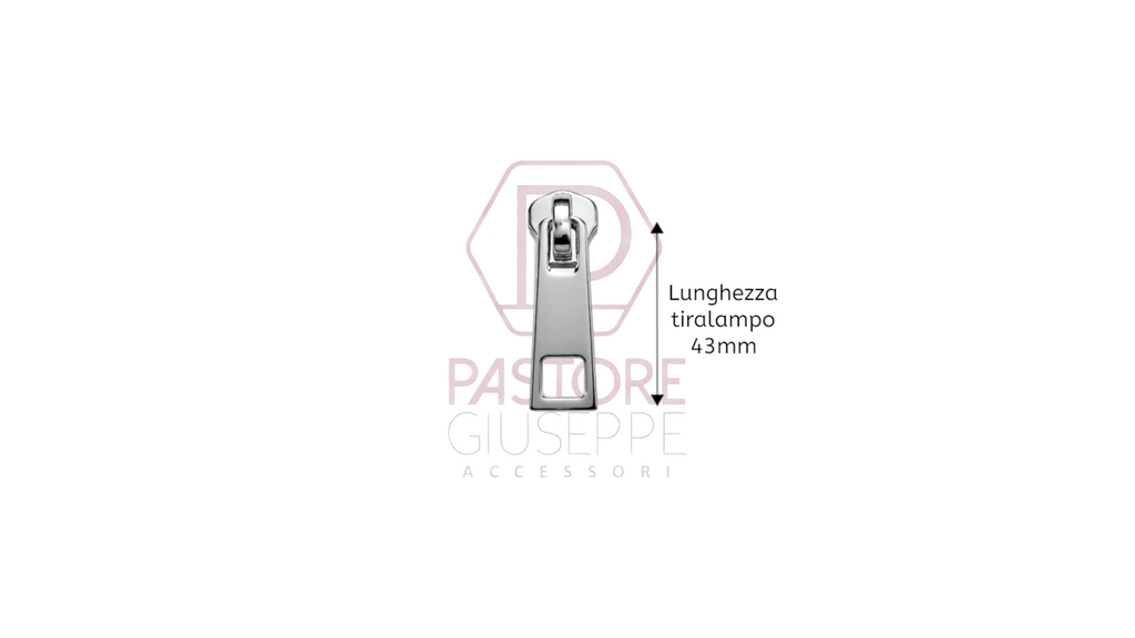 Cursore e tiralampo art 4180 per lampo ferro catena 8