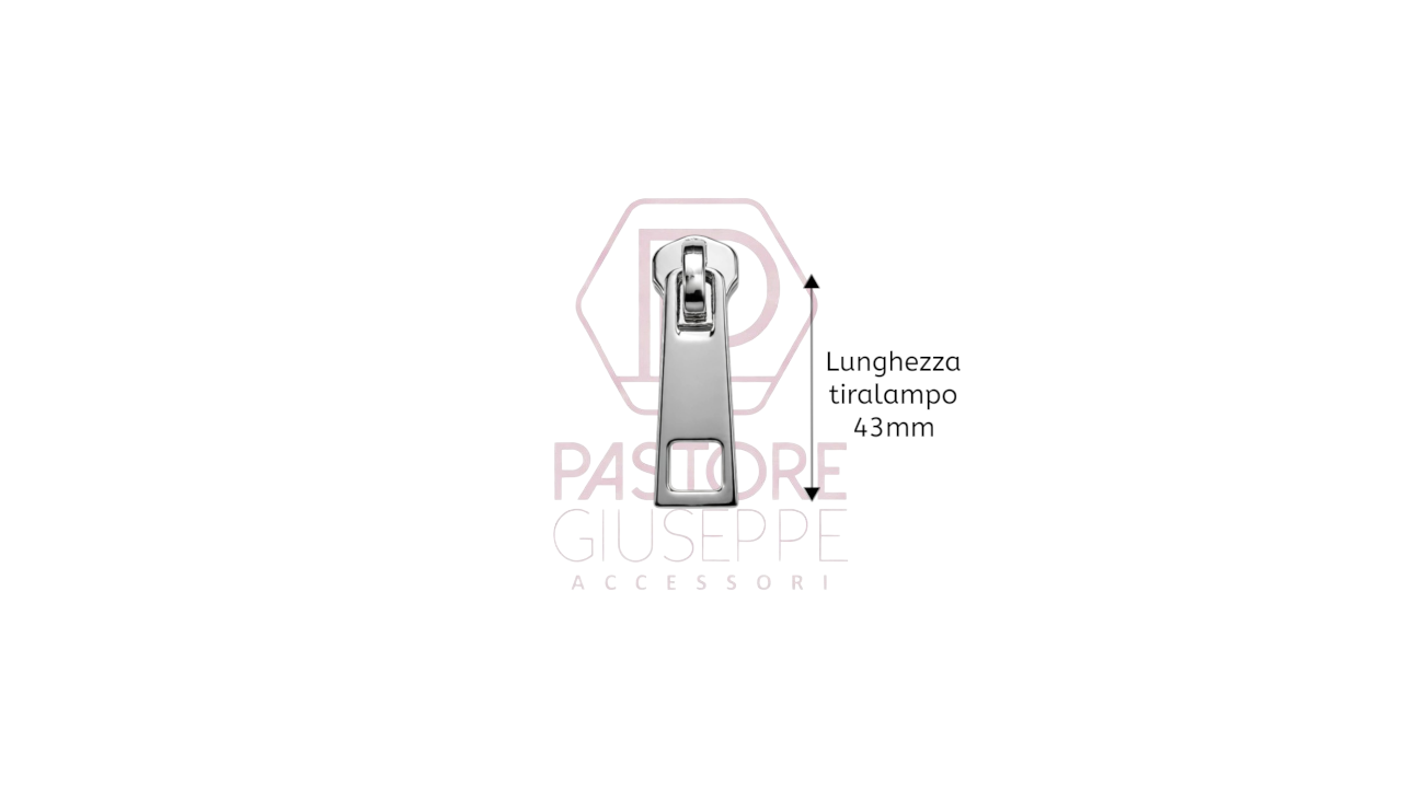 Cursore e tiralampo art 4180 per lampo ferro catena 8