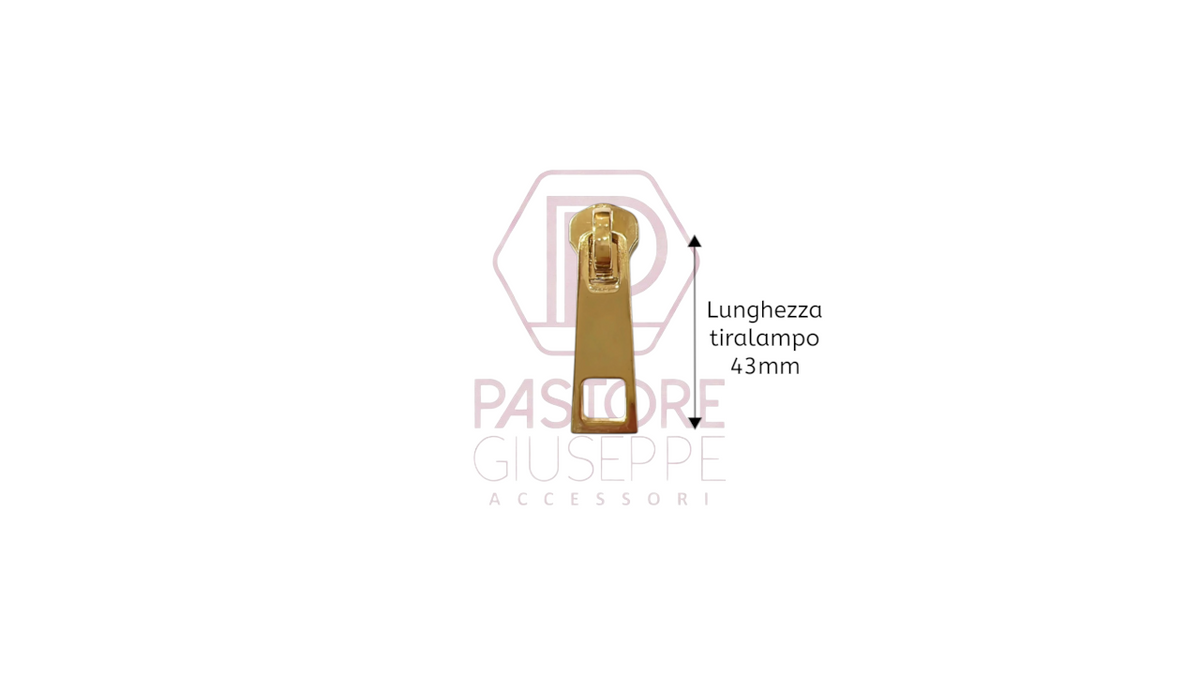Cursore e tiralampo art 4180 per lampo ferro catena 8