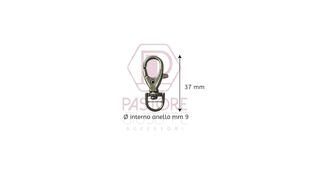 Moschettone art 74 9 mm