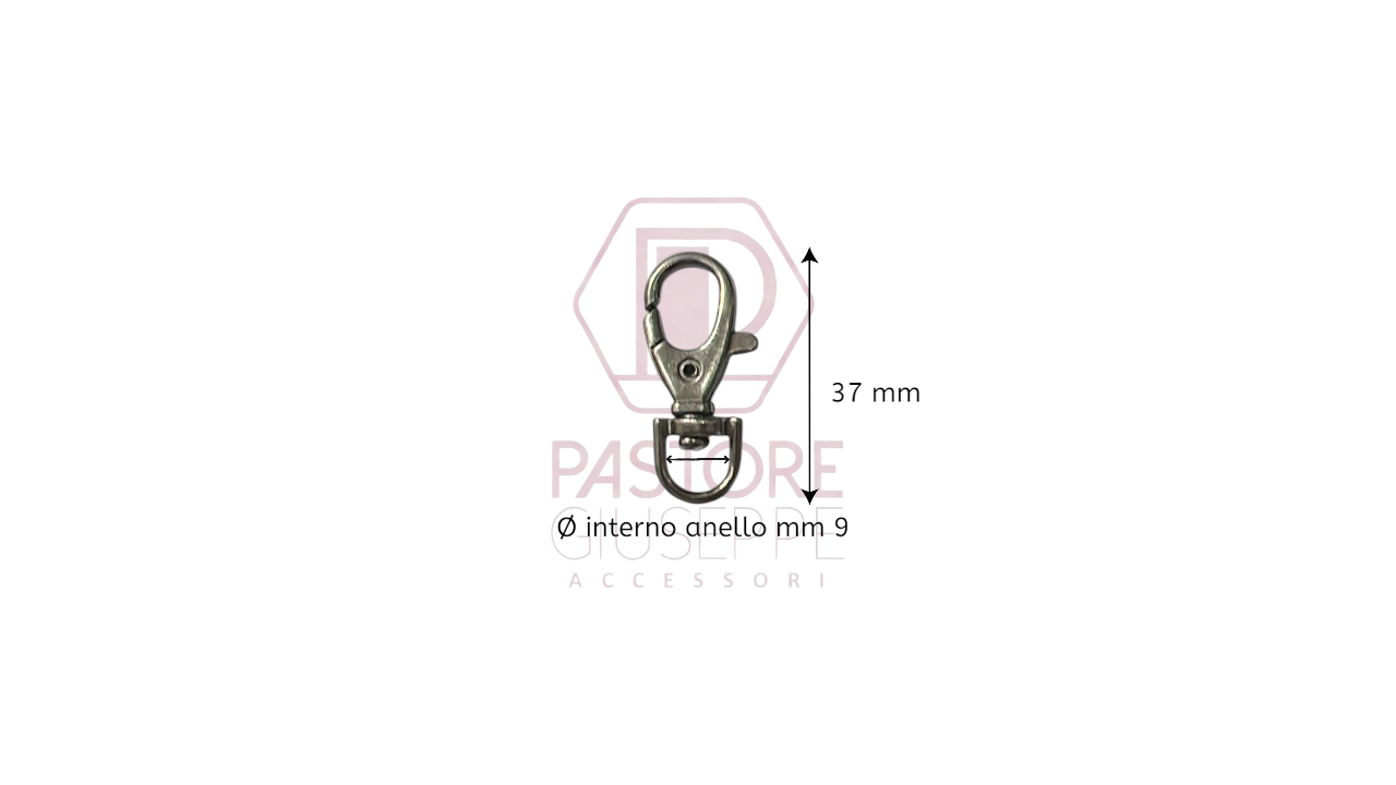 Moschettone art 74 9 mm