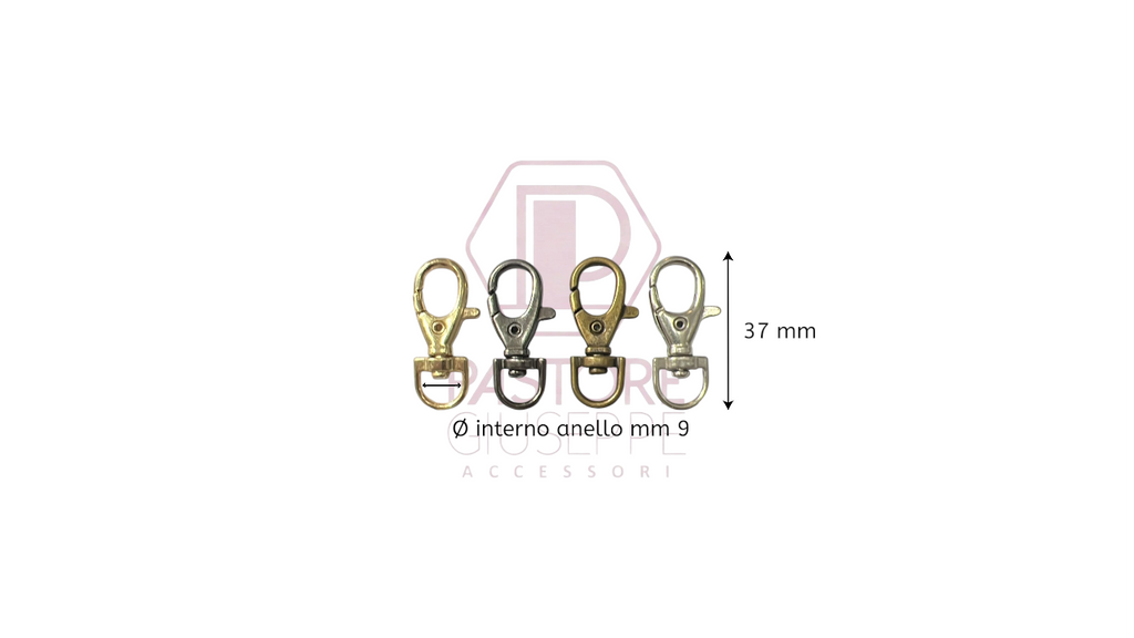 Moschettone art 74 9 mm