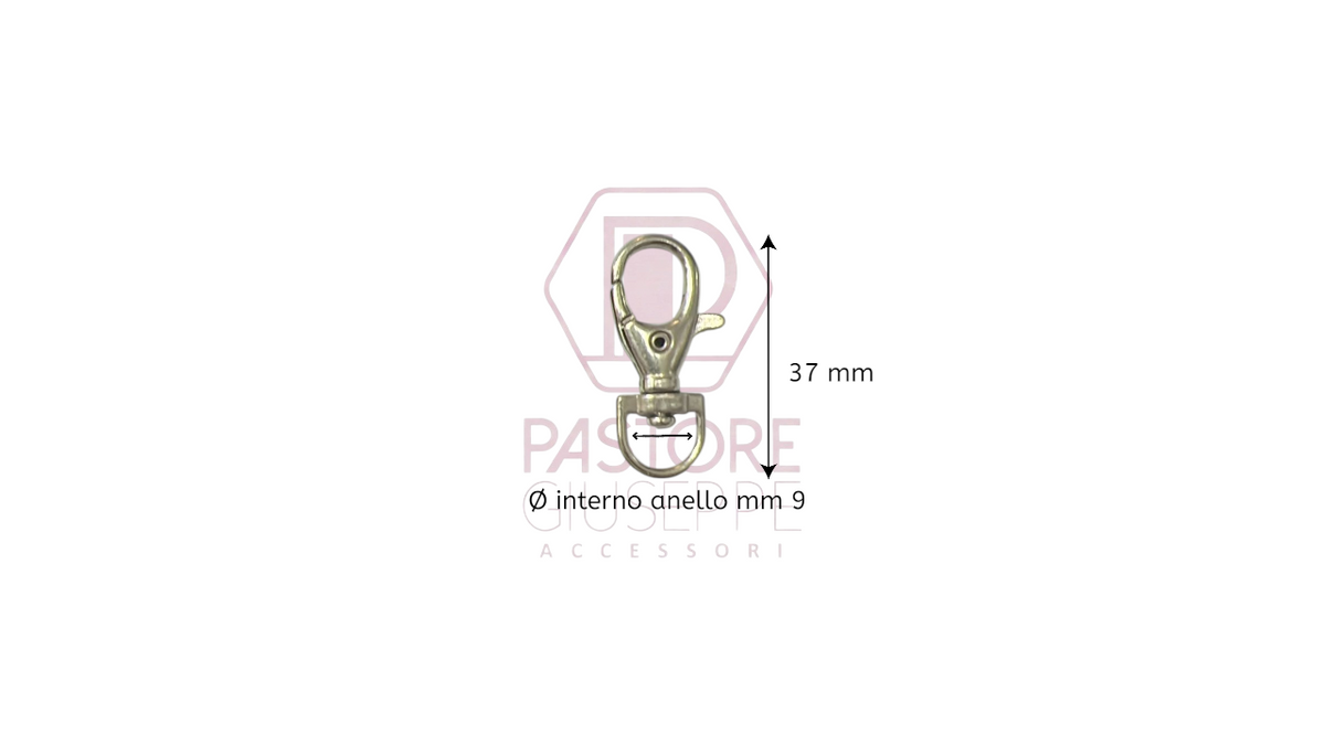 Moschettone art 74 9 mm