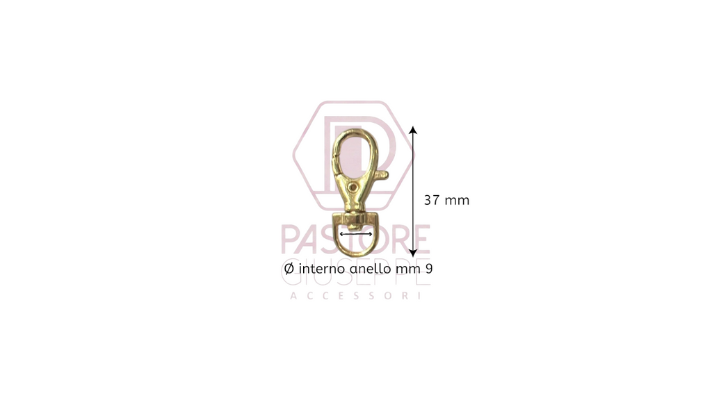 Moschettone art 74 9 mm