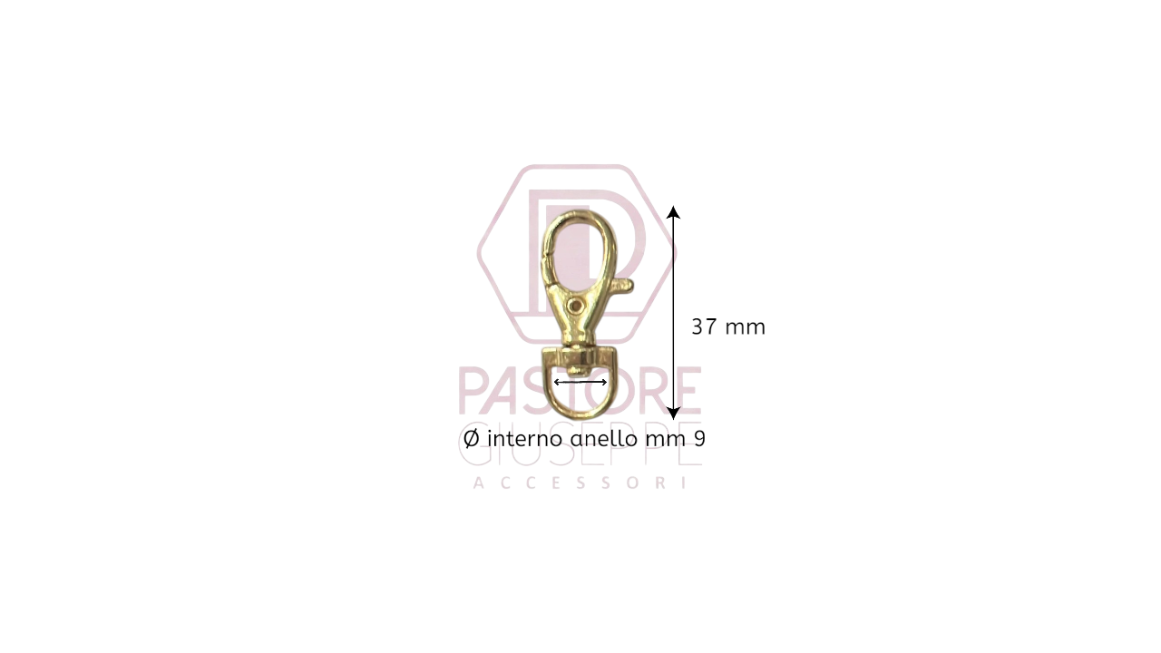 Moschettone art 74 9 mm