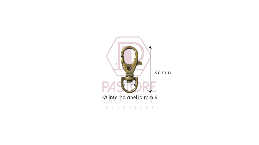 Moschettone art 74 9 mm