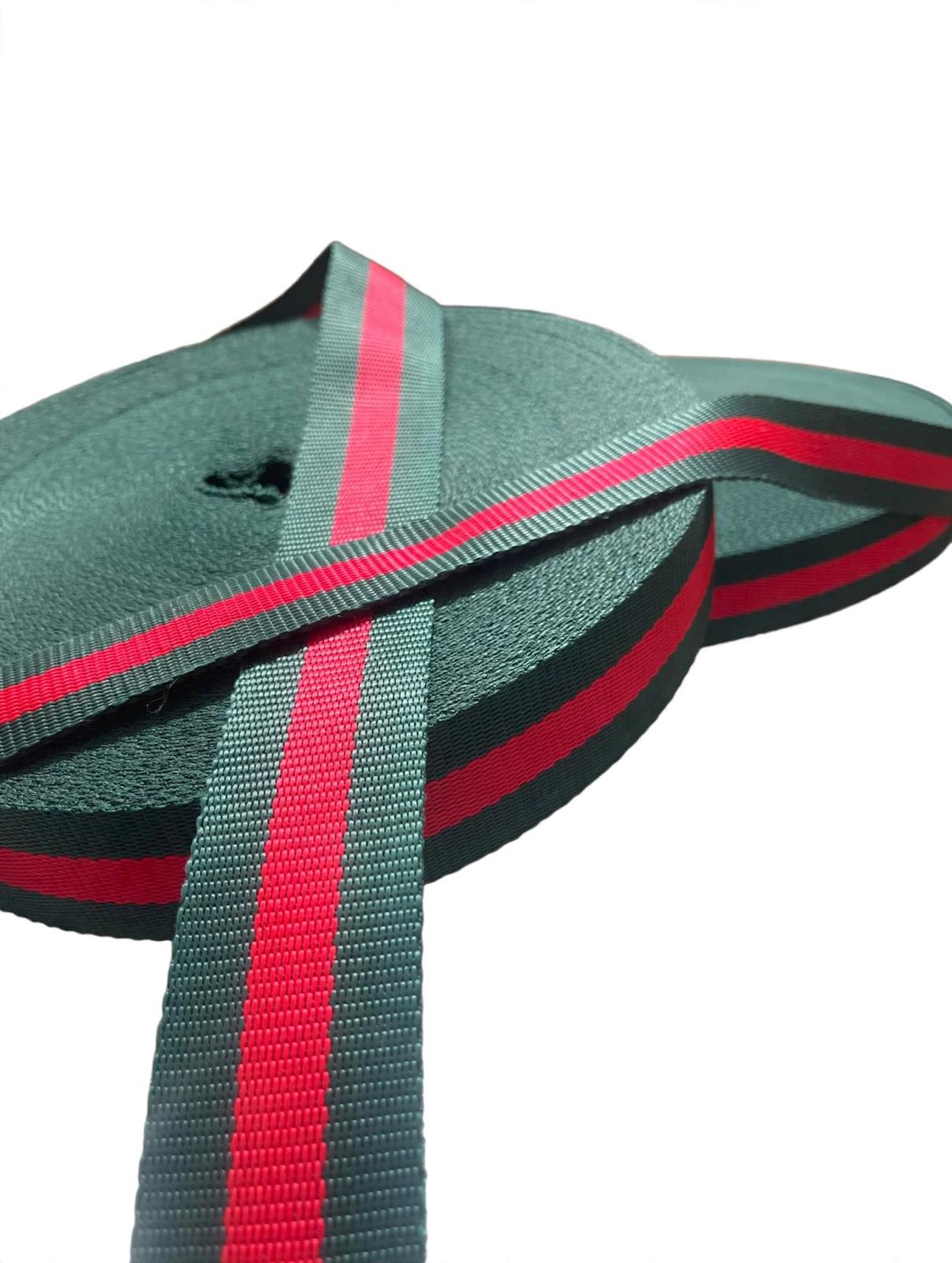 Nastro in nylon bicolore
