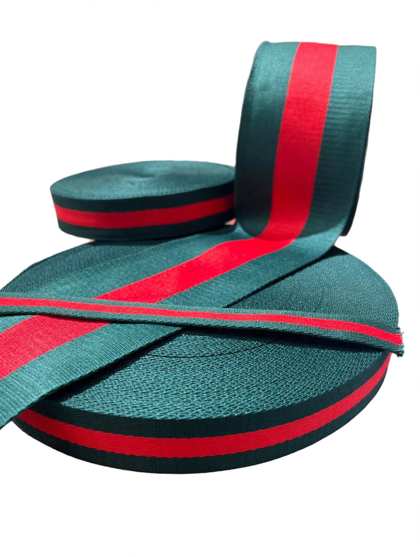 Nastro in cotone bicolore