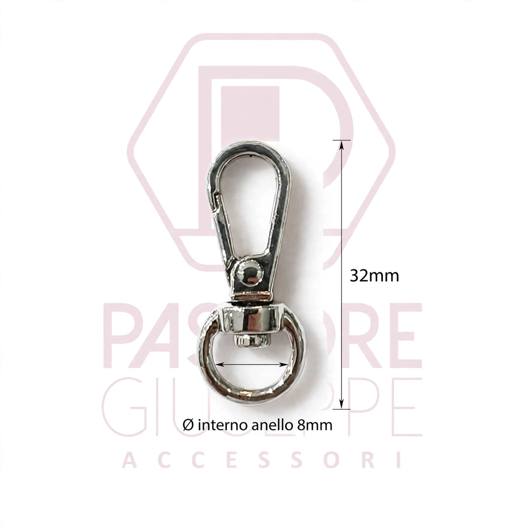 Moschettone art  775 8 mm